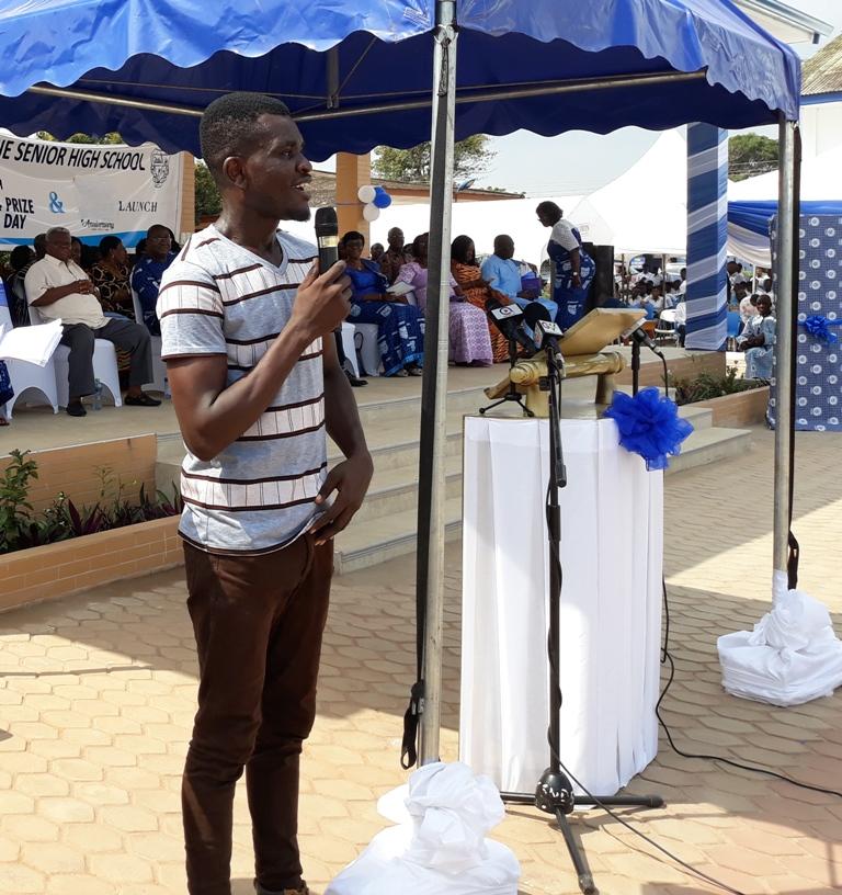 Unveiling of 70th anniversary logo at speech day