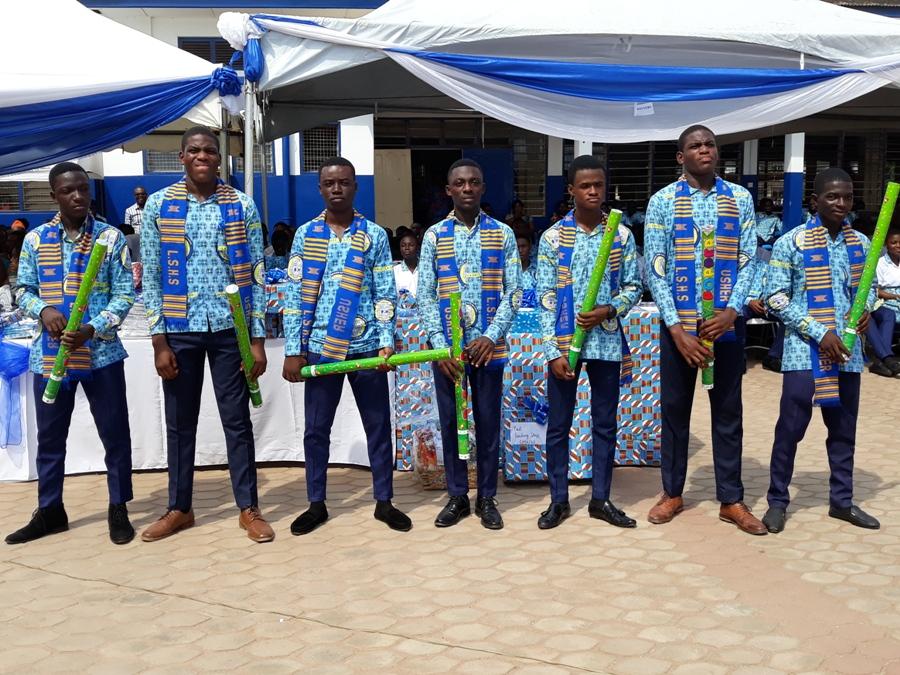 Unveiling of 70th anniversary logo at speech day