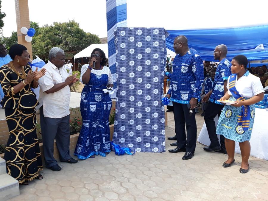 Unveiling of 70th anniversary logo at speech day