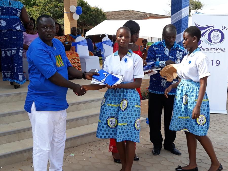 Student awards presentation at speech day - 2018