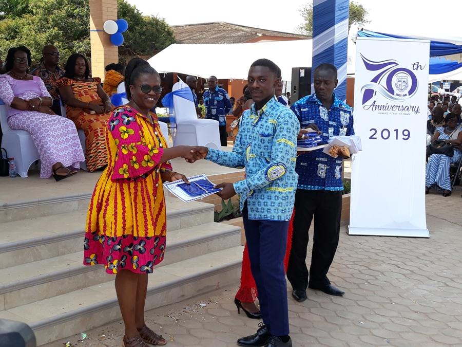 Student awards presentation at speech day - 2018