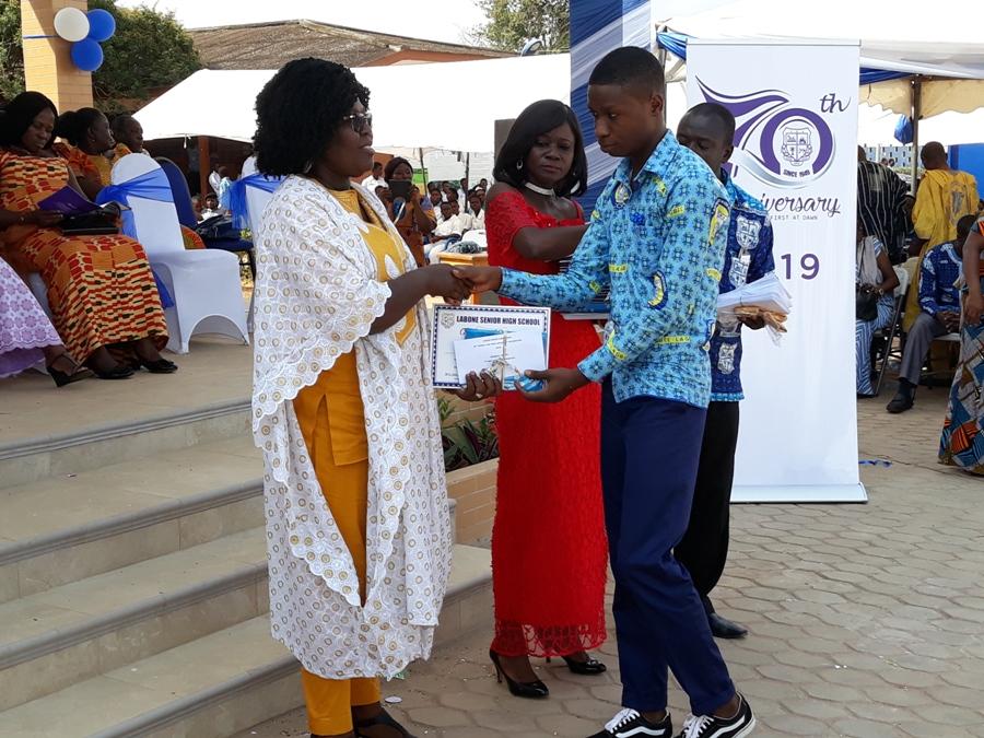 Student awards presentation at speech day - 2018