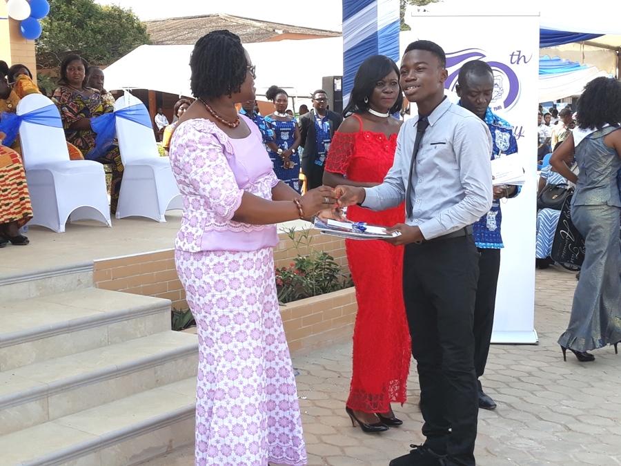 Student awards presentation at speech day - 2018